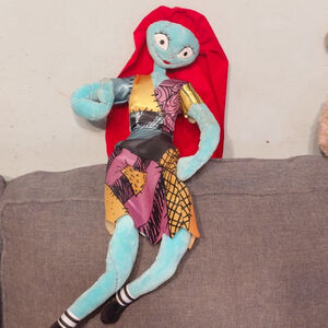 Girls Unbranded Stuffed Animal One Size Blue Red Sally Doll